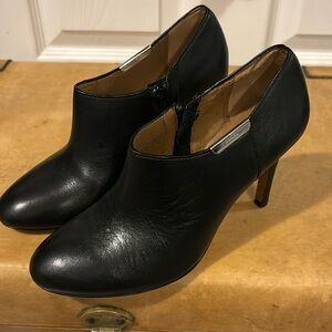 Coach high heel shoes boots booties size 6 black